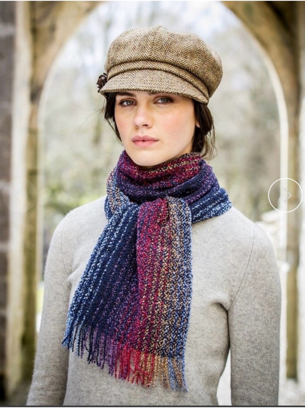 Wool & Cashmere Skellig Scarf